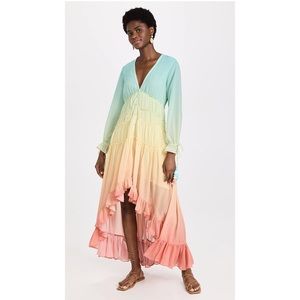 Rococo Sand Ombré Rainbow Dress XL